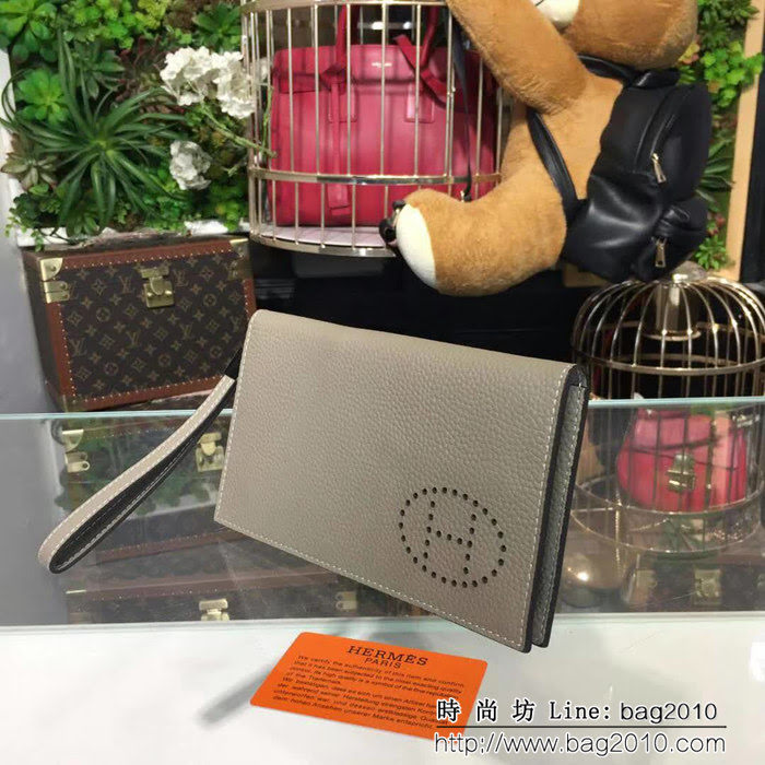 HERMES愛馬仕 經典爆款 高端品質 男士手包 802-1 JD1030